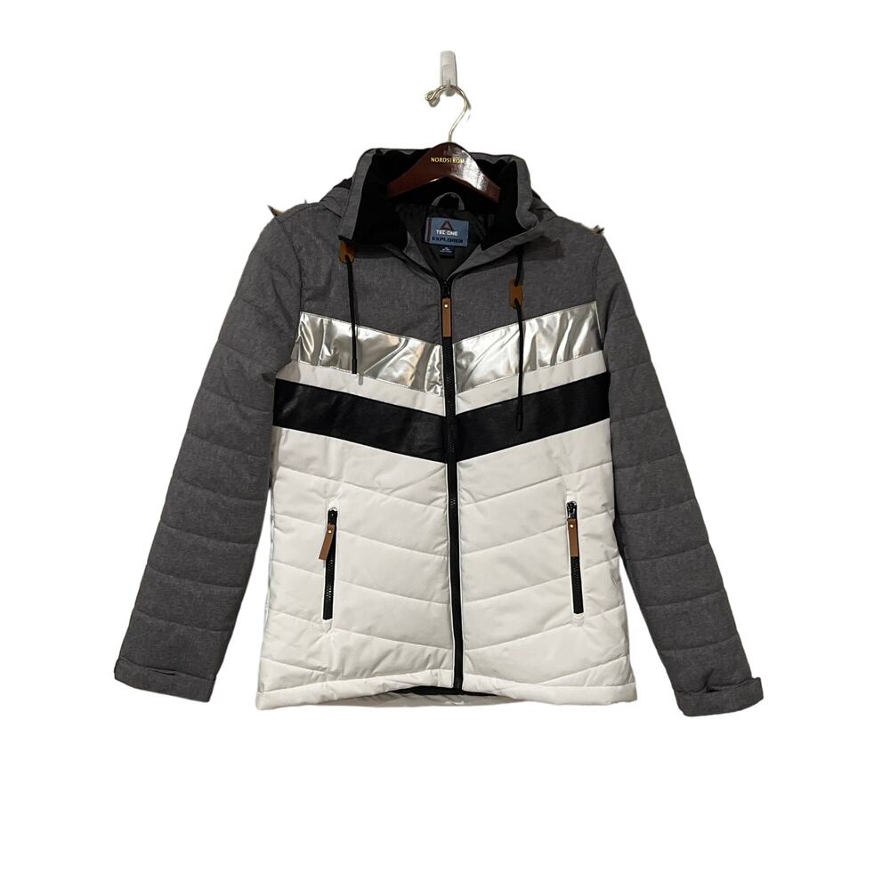 Tec-One, Explorer, Winter Coat, Faux Fur hood, Size M, 1158Hang